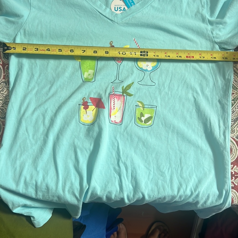 NWT Fresh Produce t shirt Alure T Cocktails - Picture 6 of 9